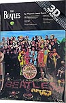 Плакат с обьёмным изображением "Beatles. Sgt.Pepper" 29x43см (арт.044)