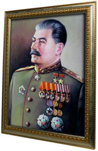 И.В. Сталин / парадный портрет с Орденами Победы (арт.0232)