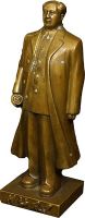 Мао Цзэ Дун, фигура бронзовая, 20см (арт.243)