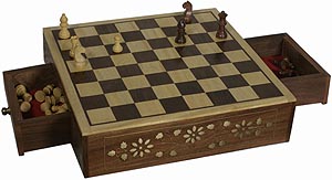 Шахматы кабинетные с ящичками ― STARINISM.RU