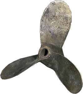 Винт гребной бронзовый, 23 см (арт.001) ― STARINISM.RU