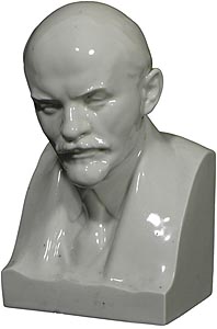 В.И. Ленин / бюст фаянсовый, 23 см (арт.018) ― STARINISM.RU