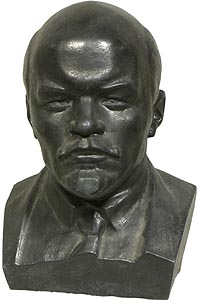 В.И. Ленин / бюст оловянный, 20 см (арт.041) ― STARINISM.RU