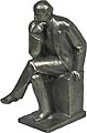 В.И. Ленин / фигура, присевшая на парапет, 20 см (арт.148)