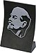 В.И. Ленин / плакетка настольно-настенная, пластмасса и алюминий (арт.227)