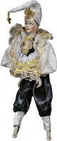 Кукла венецианская, фарфоровая, 30-40 см (арт.032)
