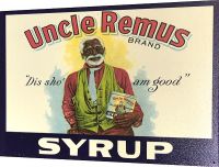 Табличка металлическая 30x40см "Uncle Remus Syrup" (арт.071)