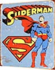 Табличка металлическая 30x40см "Superman" (арт.180) ― STARINISM.RU