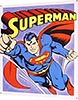 Табличка металлическая 30x40см "Superman" (арт.181) ― STARINISM.RU